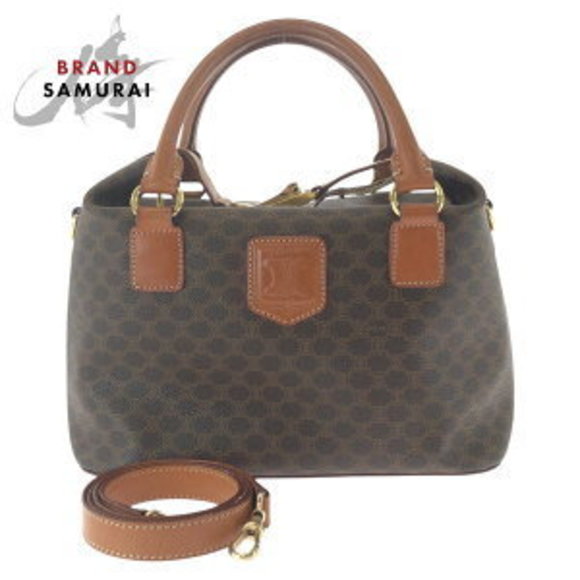 Celine Macadam Brown Crossbody - Picture 1 of 9